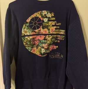 Star Wars Sweatshirt Death Flower, M, Dark Blue